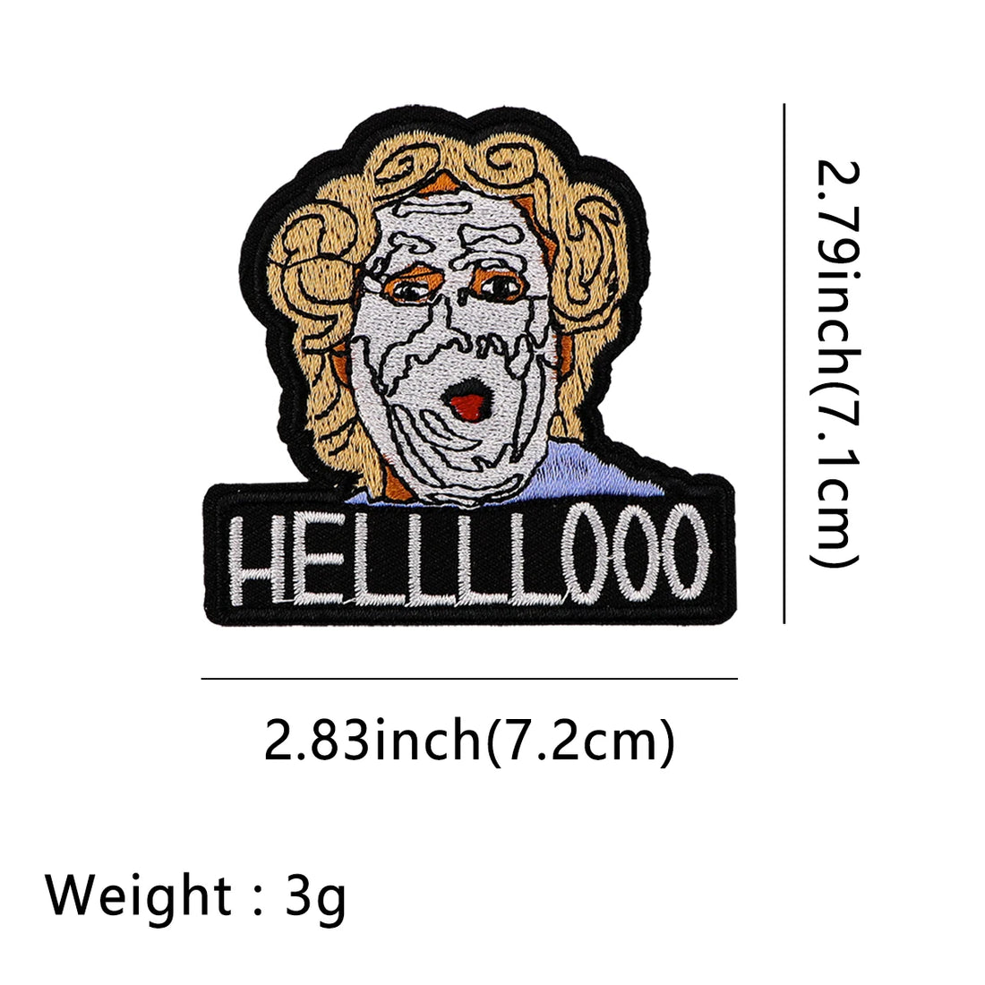Mrs. Doubtfire ‘Hellllooo’ Embroidered Patch