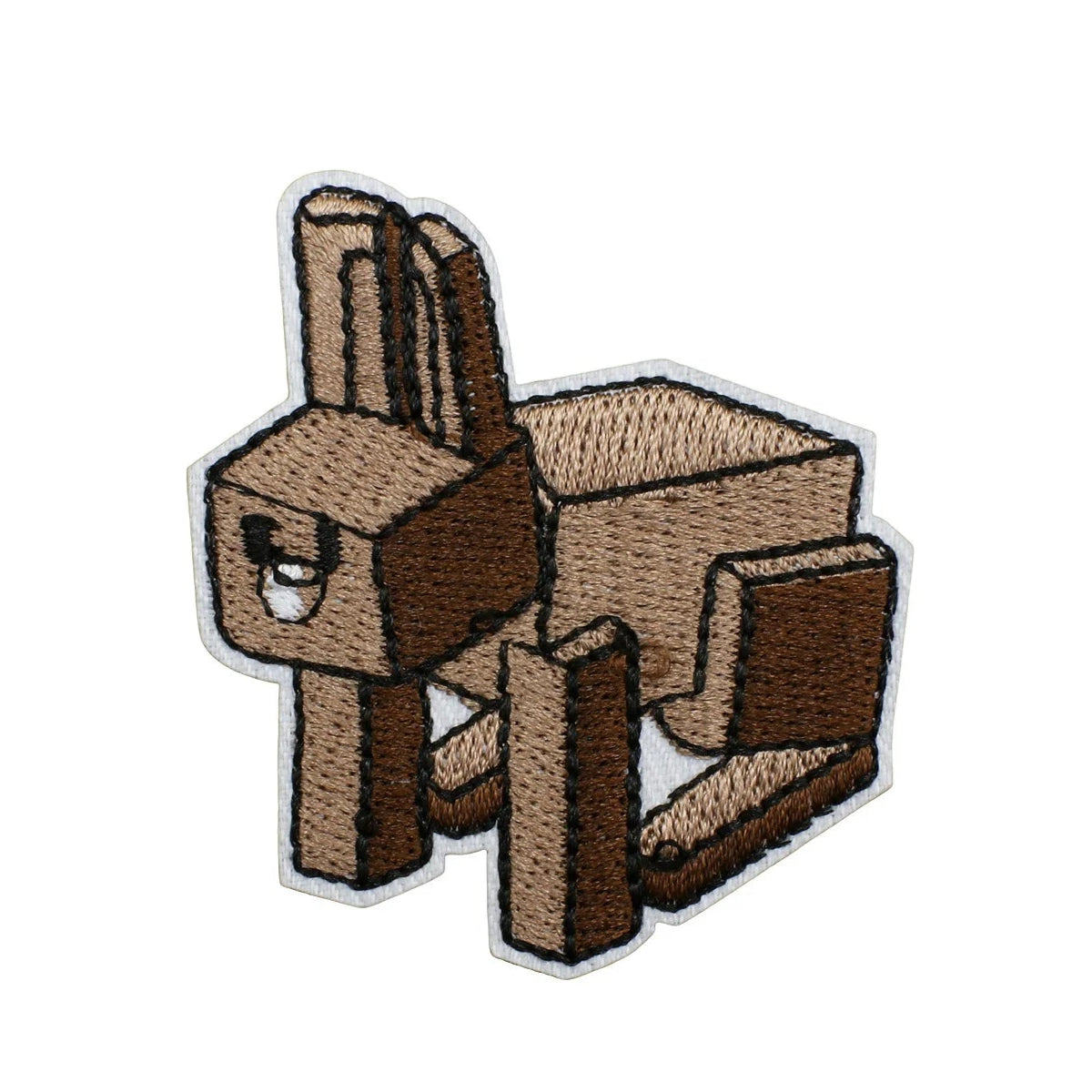 Minecraft 'Rabbit' Embroidered Patch