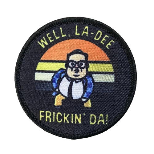 Saturday Night Live 'Matt Foley | Well La-Dee Frickin' Da!' Embroidered Velcro Patch