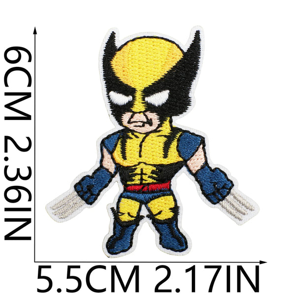 Deadpool x Wolverine 'Chibi' Embroidered Patch