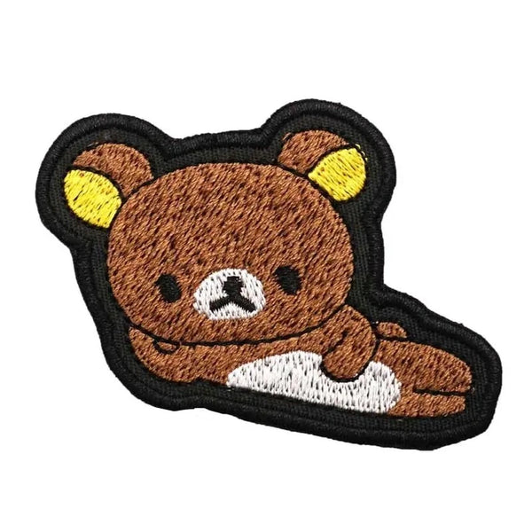 Rilakkuma and Kaoru 'Rilakkuma | Relaxing' Embroidered Patch