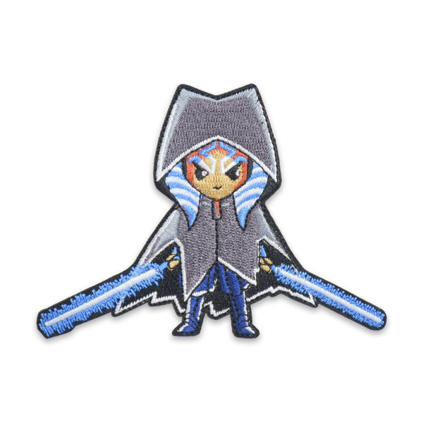 Empire and Rebellion 3" 'Ahsoka Tano' Embroidered Patch Set