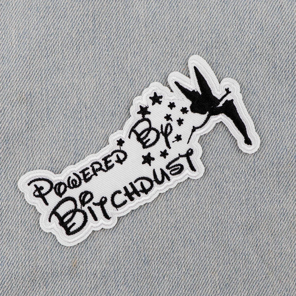 Fairy Dust ‘Powered By Bitchdust’ Embroidered Patch