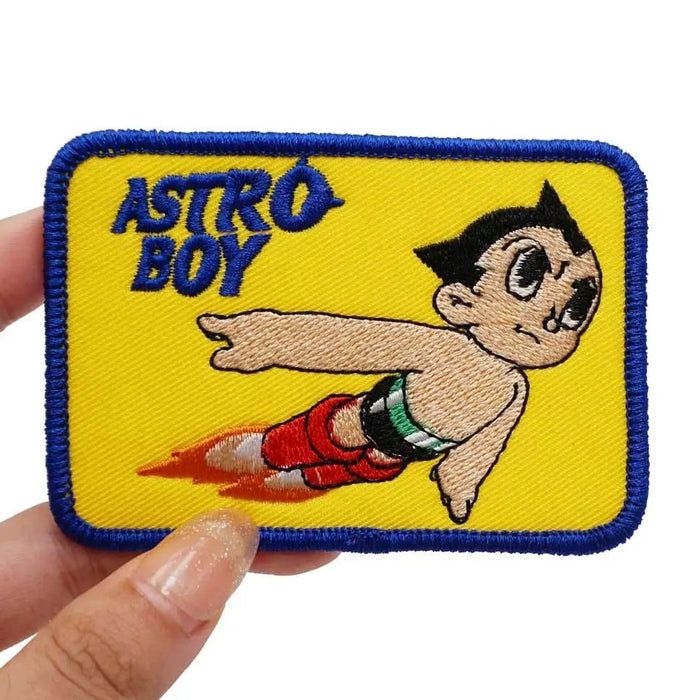 Astro Boy 'Superhero | Square' Embroidered Velcro Patch