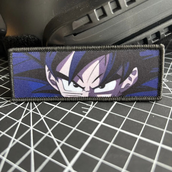 Saiyan Saga 'Goku | Fierce Eyes' Embroidered Velcro Patch