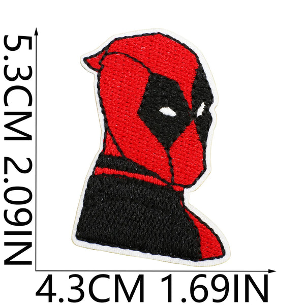 Deadpool 'Side View' Embroidered Patch