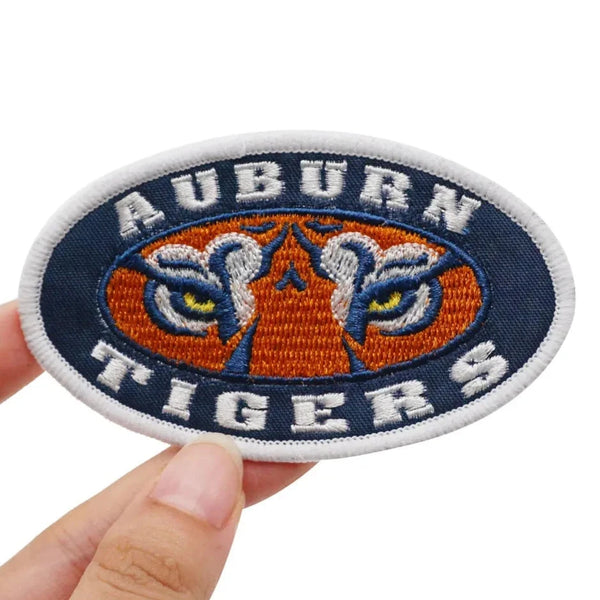 Auburn Tigers 'Logo' Embroidered Velcro Patch