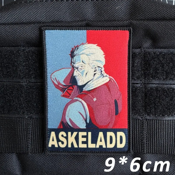 Vinland Saga 'Askeladd' Embroidered Velcro Patch