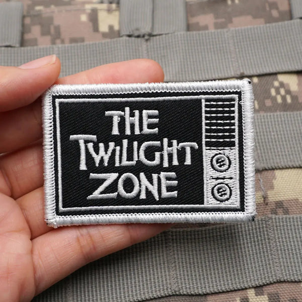 The Twilight Zone 'Television' Embroidered Velcro Patch