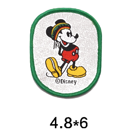 Mickey Mouse 'Mickey | Posing' Embroidered Patch