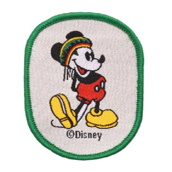 Mickey Mouse 'Mickey | Posing' Embroidered Patch