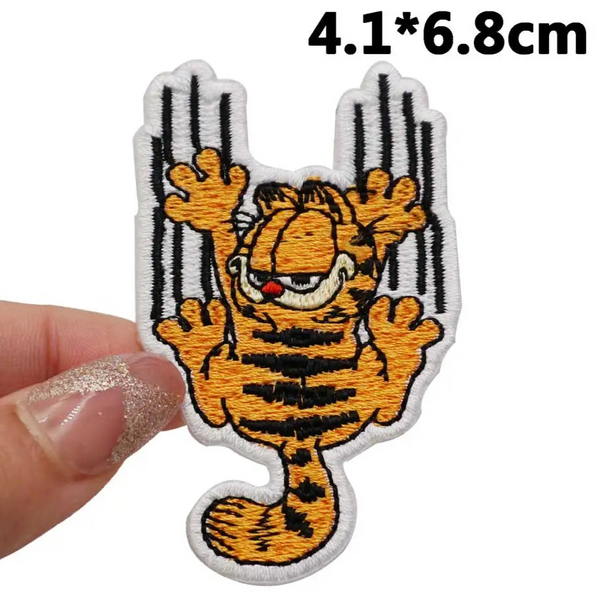 Garfield 'Scratch' Embroidered Patch