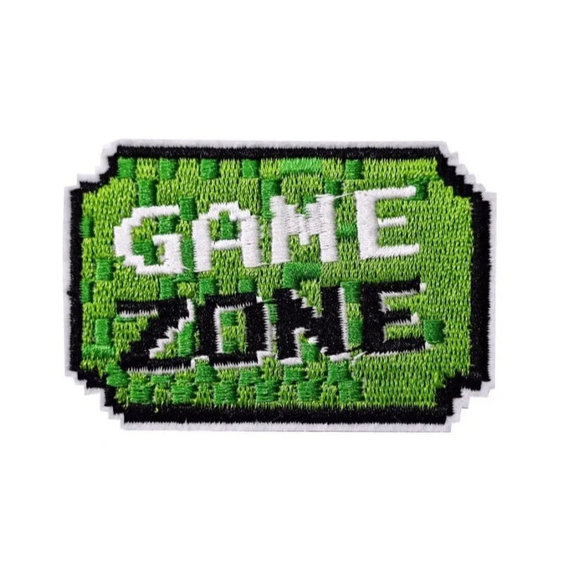 Gaming 'Game Zone' Embroidered Patch