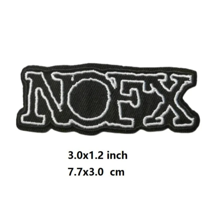 Music 'NOFX' Embroidered Patch