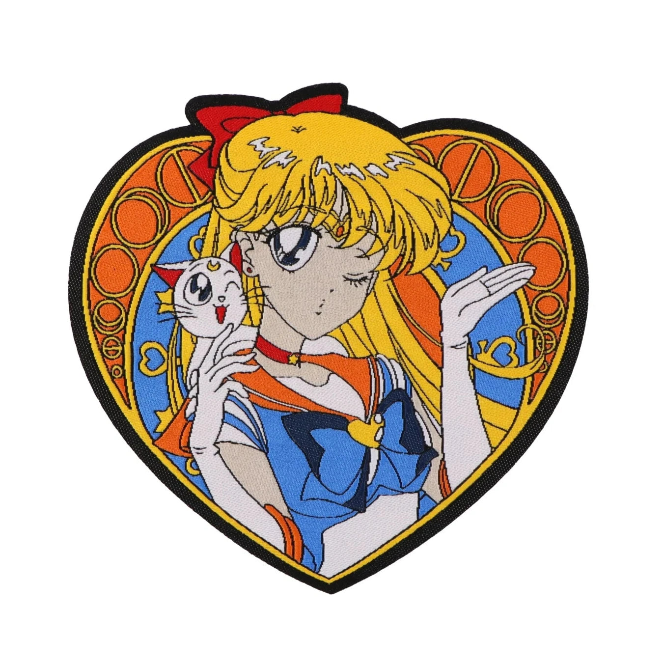 Sailor Moon 'Sailor Venus | Heart Portrait' Embroidered Patch