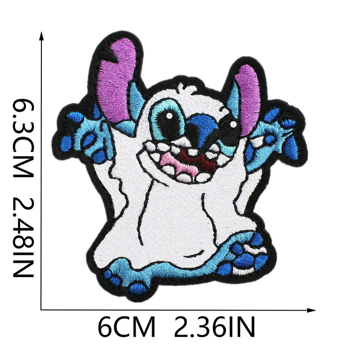 Stitch x Boo Ghost Embroidered Patch