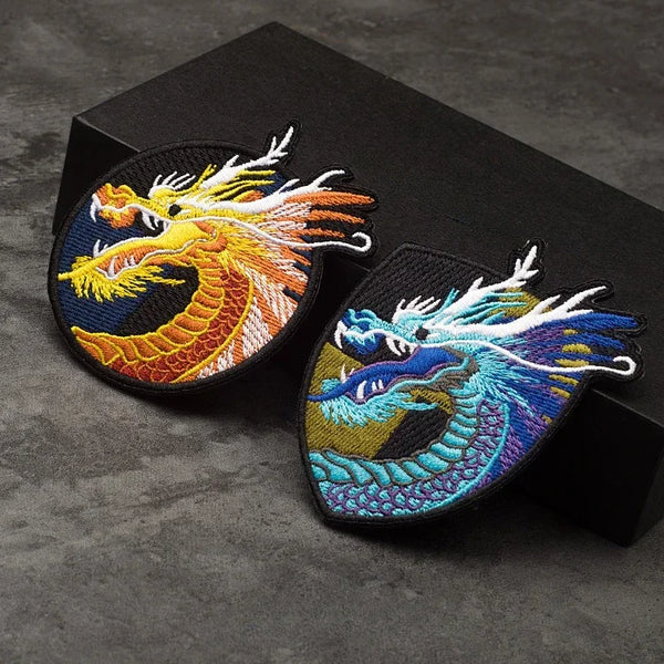 Dragon 'Head' Embroidered Patch