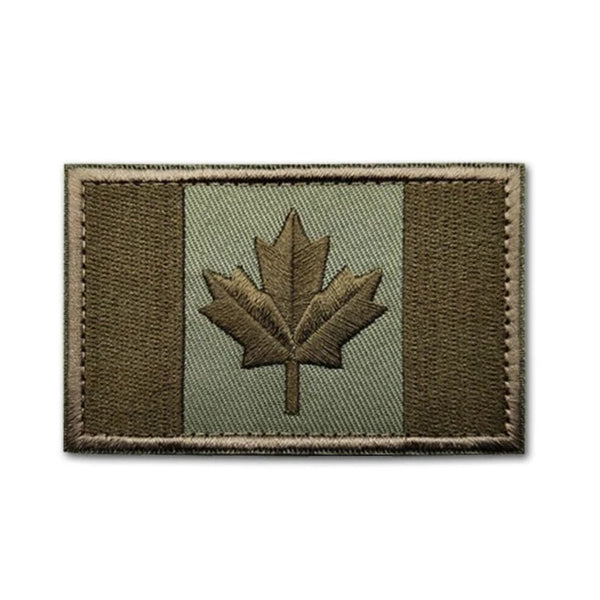 Canada Flag '2.0' Embroidered Velcro Patch