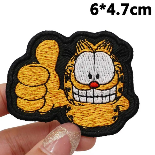 Garfield 'Approved' Embroidered Patch