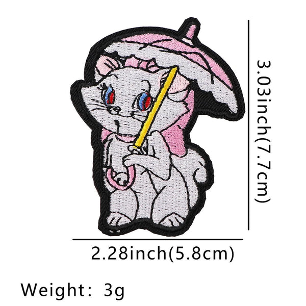 The Aristocats 'Marie | Umbrella' Embroidered Patch