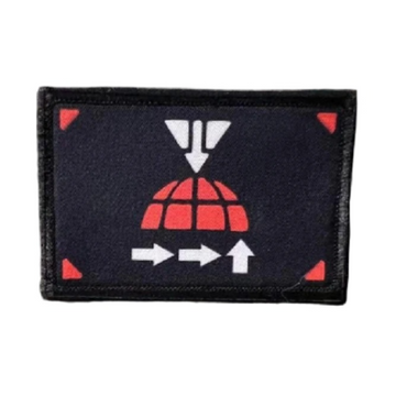 Helldivers 'Orbital Precision Strike' Embroidered Velcro Patch