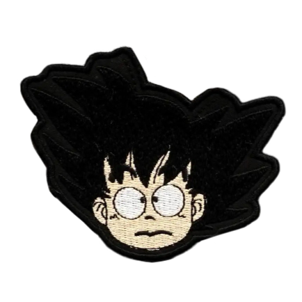 Saiyan Saga 'Young Goku | Head' Embroidered Patch