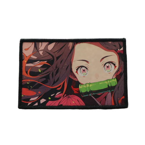 Kimetsu no Yaiba 'Nezuko | Bamboo Muzzle' Embroidered Velcro Patch