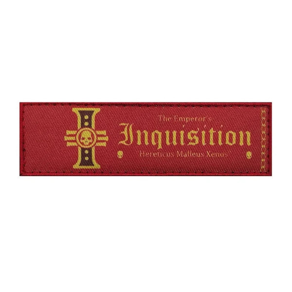 Warhammer 'The Emperor's Inquisition' Embroidered Velcro Patch