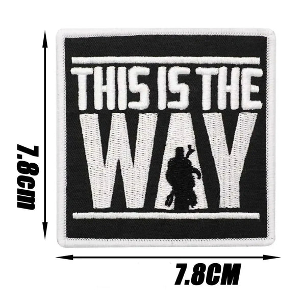 Empire and Rebellion 'This Is The Way | Square' Embroidered Patch