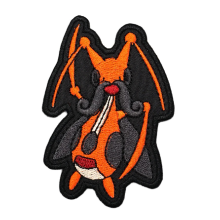Pokemon 'Kricketune' Embroidered Velcro Patch