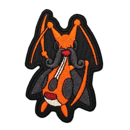 Pocket Monster 'Kricketune' Embroidered Velcro Patch