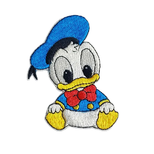 Mickey Mouse Clubhouse 'Donald Duck | Sitting Still' Embroidered Patch