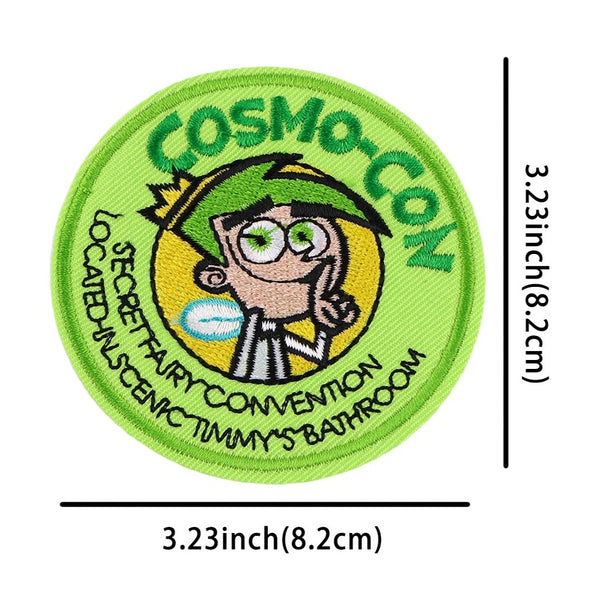 The Fairly OddParents 'Cosmo-Con | Secret Fairy' Embroidered Patch