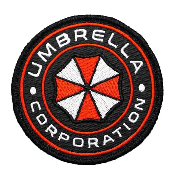 Resident Evil 'Umbrella Corporation | Round' Embroidered Velcro Patch