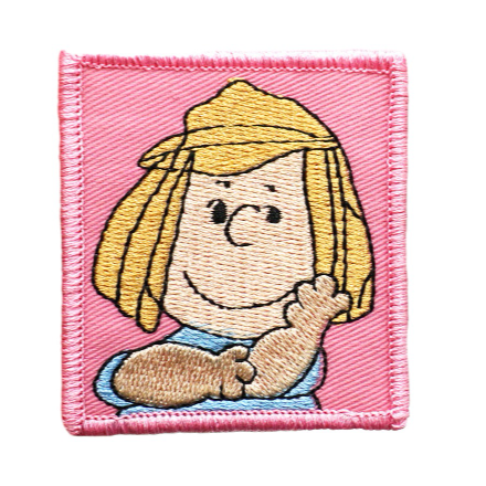 The Peanuts Movie 'Peppermint Patty' Embroidered Patch