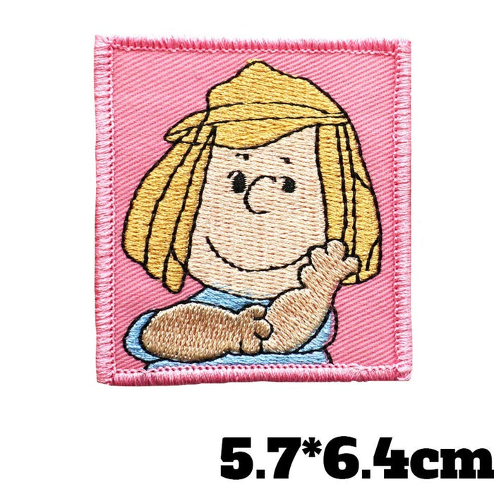 The Peanuts Movie 'Peppermint Patty' Embroidered Patch