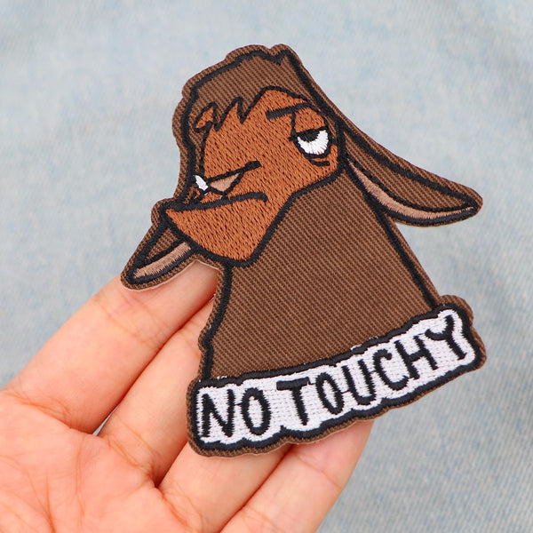 The Emperor's New Groove ‘Kuzco Llama | No Touchy’ Embroidered Patch