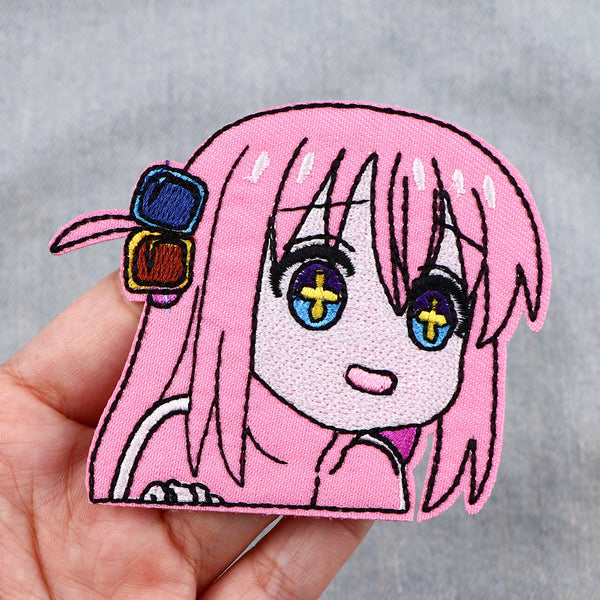 Bocchi the Rock! 'Hitori Gotoh | Peeking' Embroidered Patch