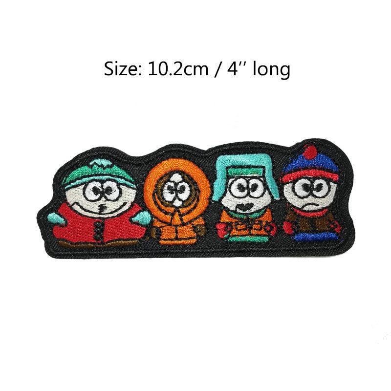 South Park 'Eric-Kenny-Kyle-Stan | Casts' Embroidered Patch