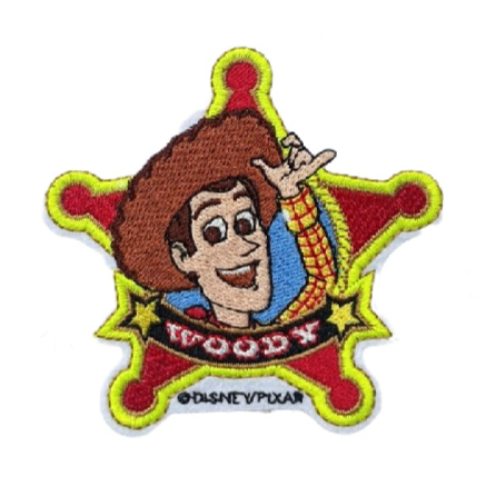 Andy's Room 'Woody | Star' Embroidered Patch