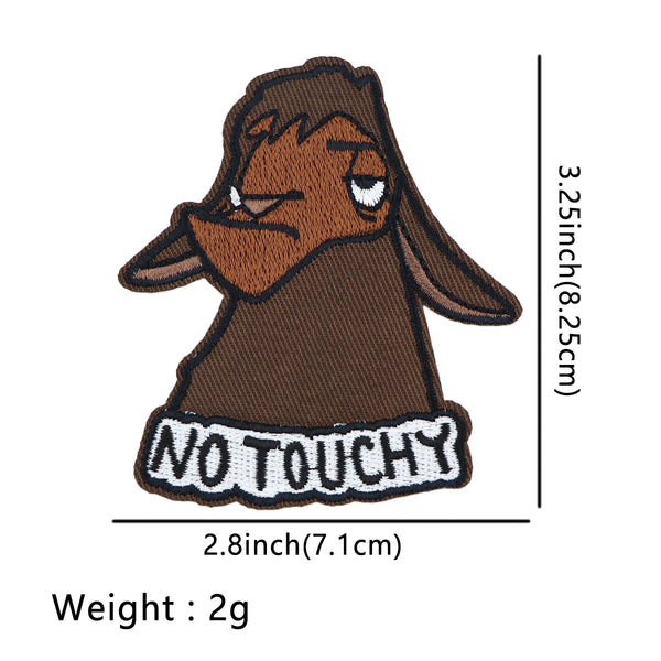 The Emperor's New Groove ‘Kuzco Llama | No Touchy’ Embroidered Patch