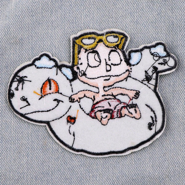 Rugrats 'Tommy Pickles | Sunbathing' Embroidered Patch