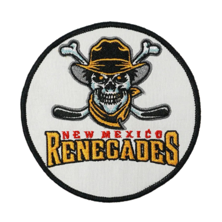 New Mexico Renegades 'Logo | Round' Embroidered Patch
