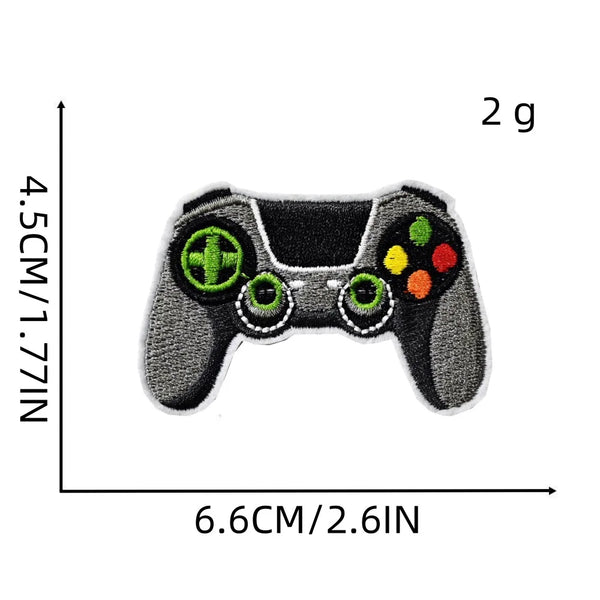 Gaming 'Game Controller' Embroidered Patch