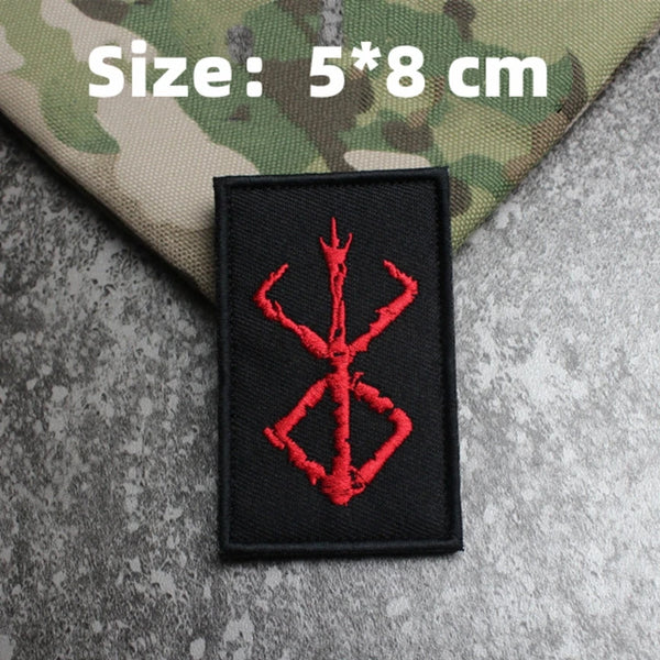 Berserk 'Brand of Sacrifice Logo' Embroidered Velcro Patch