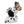 Load image into Gallery viewer, Dalmatian Puppy &#39;Kissing Butterfly&#39; Embroidered Patch
