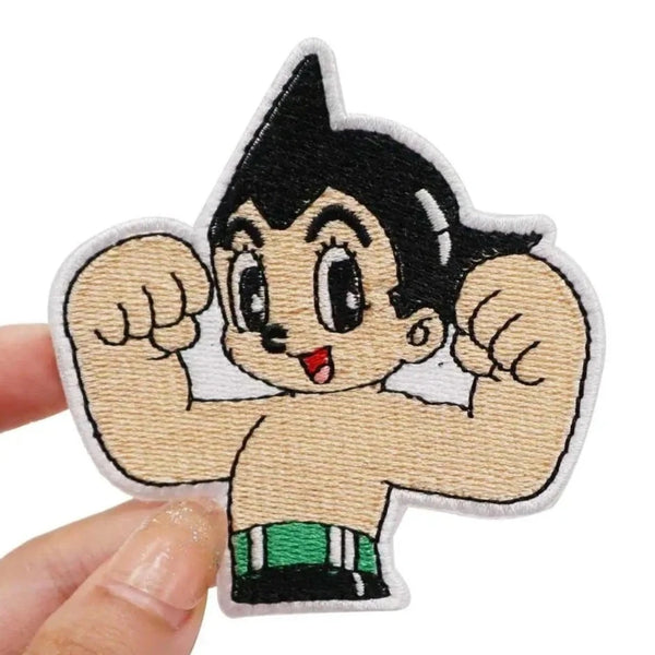 Astro Boy 'Strong' Embroidered Velcro Patch