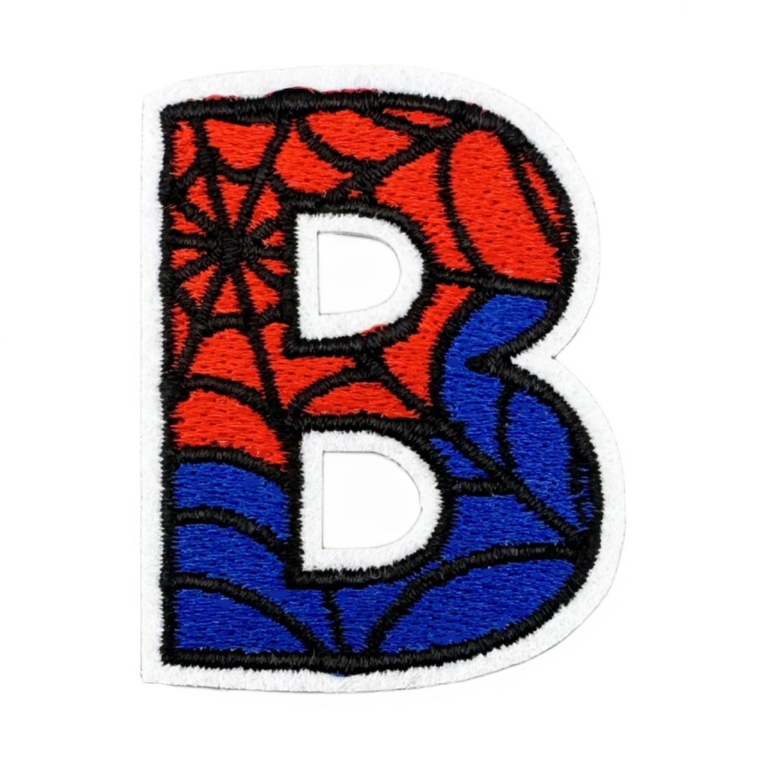 Spider-Man Letter 'Letter B' Embroidered Patch