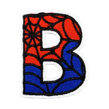 Spider-Man Letter 'Letter B' Embroidered Patch