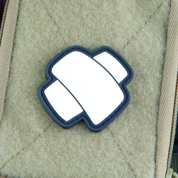 Cute Bandage 'Luminous' PVC Rubber Velcro Patch